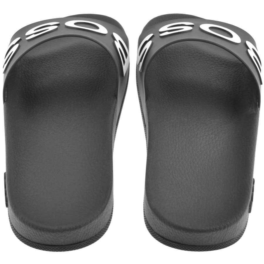 BOSS HUGO BOSS Bay Sliders Black | Mainline Menswear